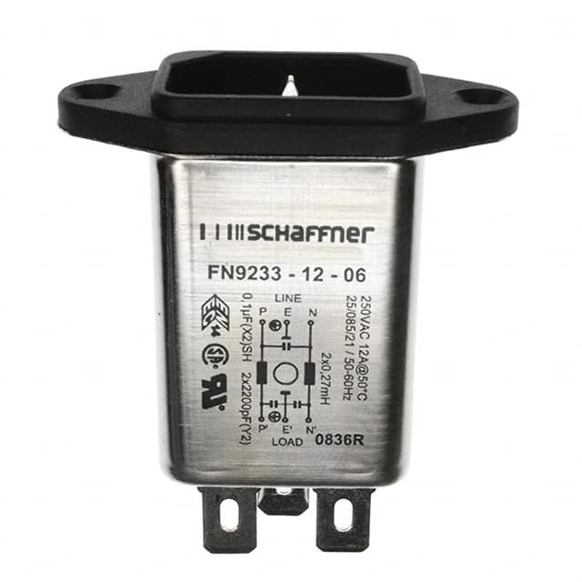 FN9233-12-06 Schaffner EMC Inc.  Stromeingangsmodule (PEM)